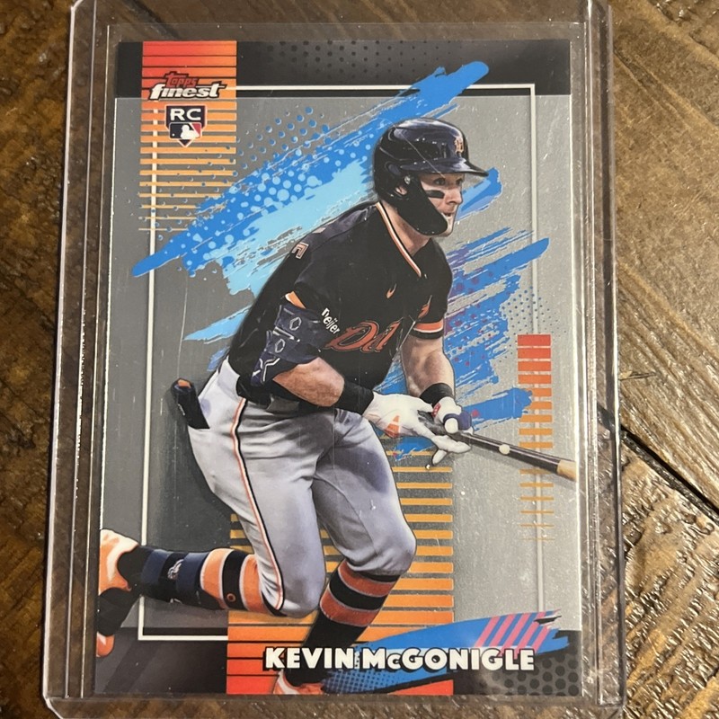 2026 Topps Finest Kevin McGonigle Uncommon Rookie Detroit Tigers. #147 Uncommon