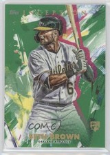 2020 Topps Inception Green Seth Brown #40 Rookie RC 2d8