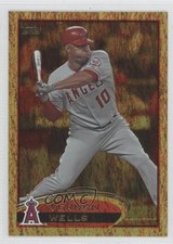 2012 Topps Gold Sparkle Vernon Wells #13 gd1