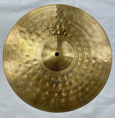 Paiste Dark Crisp Hi-Hat 14'' Bottom Cymbal Made in Switzerland 1457 grams Used