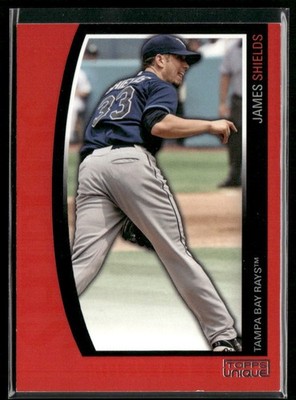 2009 Topps Unique #132 James Shields Red #/1199 {Rays}