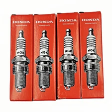 OEM SET OF 4 IRIDIUM Spark Plugs ILZKAR8J8SY 95660 122905PAA01 for Honda CRV New