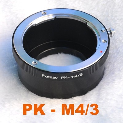 Pentax PK Lens Micro 4/3 m4/3 Adapter for Olympus EM1 E-M5 E-M10 Mark III II IV