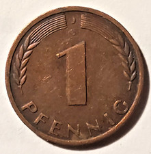 W# 1 Pfennig  Deutschland 1970 J Umlaufgeld M&uuml;nze Coin Geld,