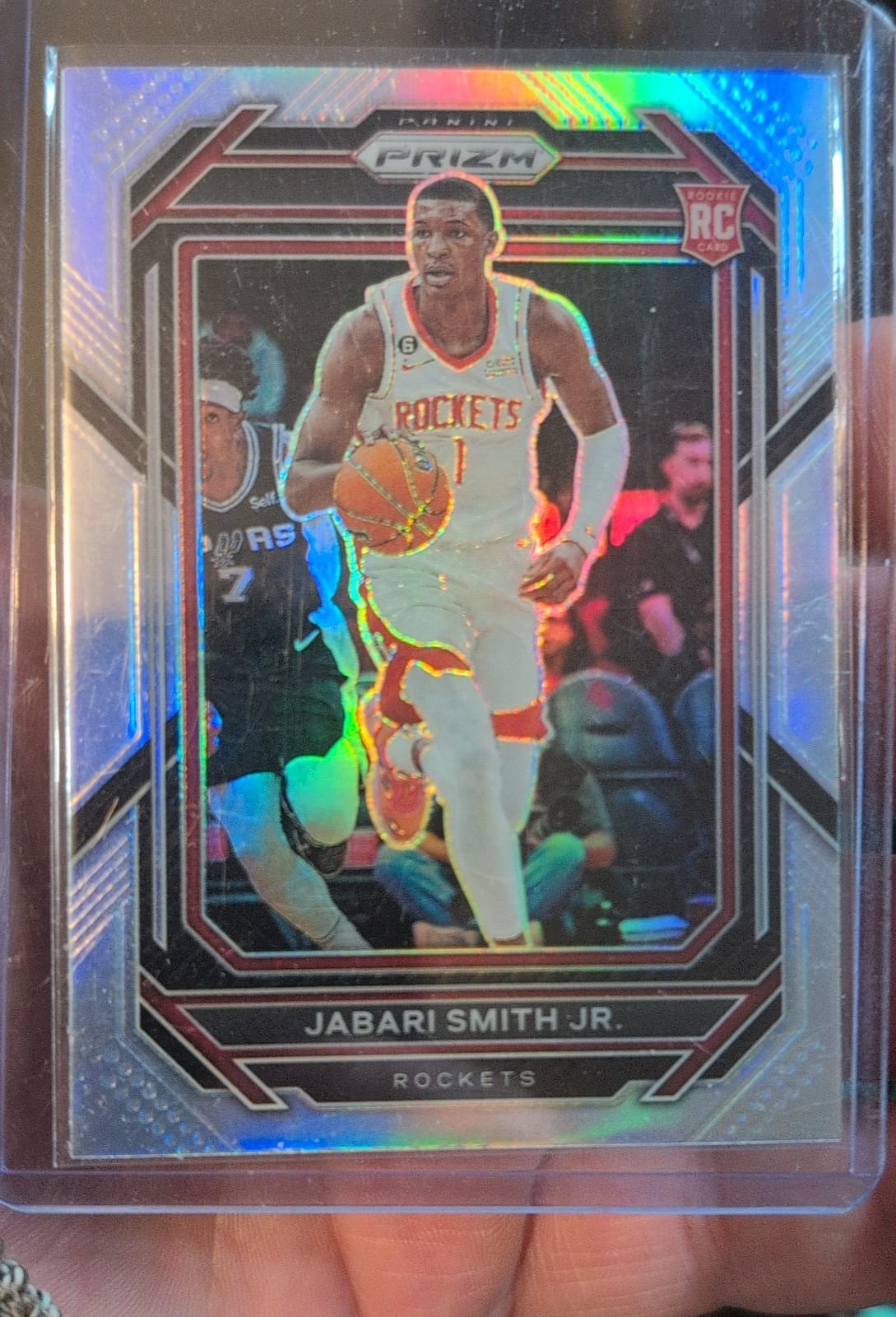 2022-23 Panini Prizm - Jabari Smith Jr. #228 Silver Prizm (RC)