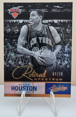 2012-13 Absolute Spectrum Gold Spectrum #120 Allan Houston SER 07/25