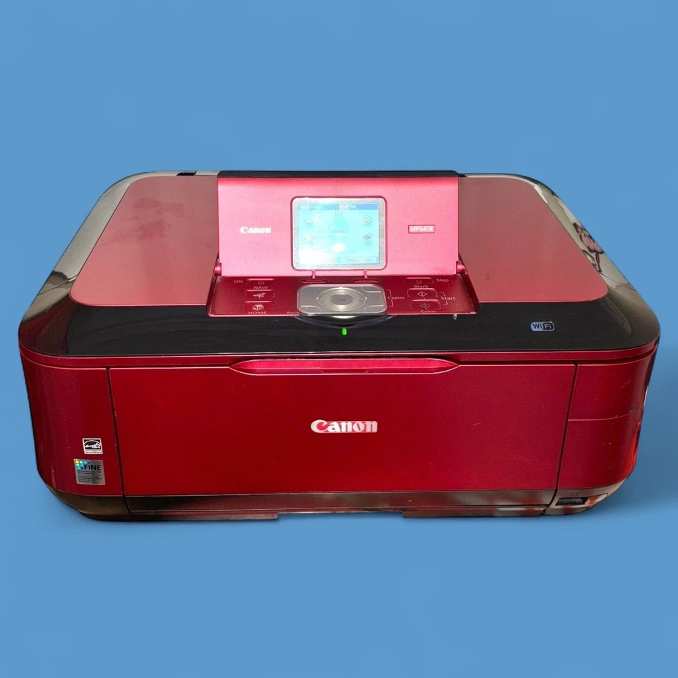 Canon PIXMA MP640R All-In-One Inkjet Printer Red Edition - Image 2 of 4