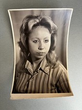 1980s Young Woman Makeup Eyebrows Fashion Style Vintage photo Old photo