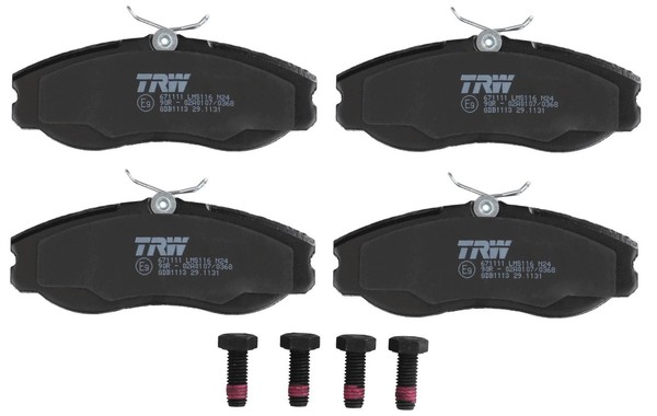 TRW BremsbelÄGe Bremsbelagsatz Vorne Nissan Serena Terrano 2 Ford Maverick LDV-image