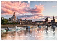 Dresden: Impressionen Aus Stadt Und Umgebung (Wandkalender 2027 Din A3 Quer), Ca
