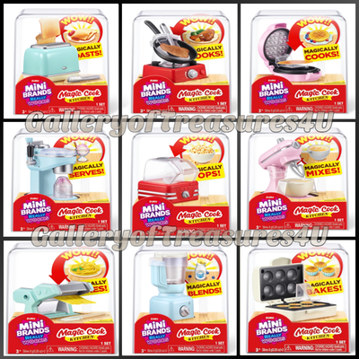 #ad Mini Brands Really Works Magic Cook Kitchen Capsule Series 1 Toy Blender Toaster $19.96
