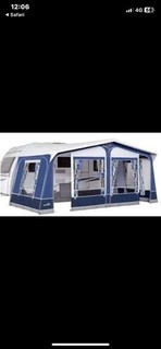Starcamp Cameo Blue Size 14 975 1000cm Awning