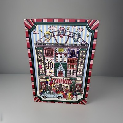 Anthropologie Christmas Advent Calendar Holiday  24  Refillable Boxes EMPTY BOX