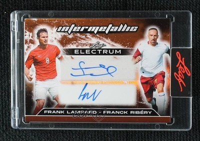 2025 Leaf Electrum Bronze 8/10 Frank Lampard Franck Ribery #I-13 Auto 17uv