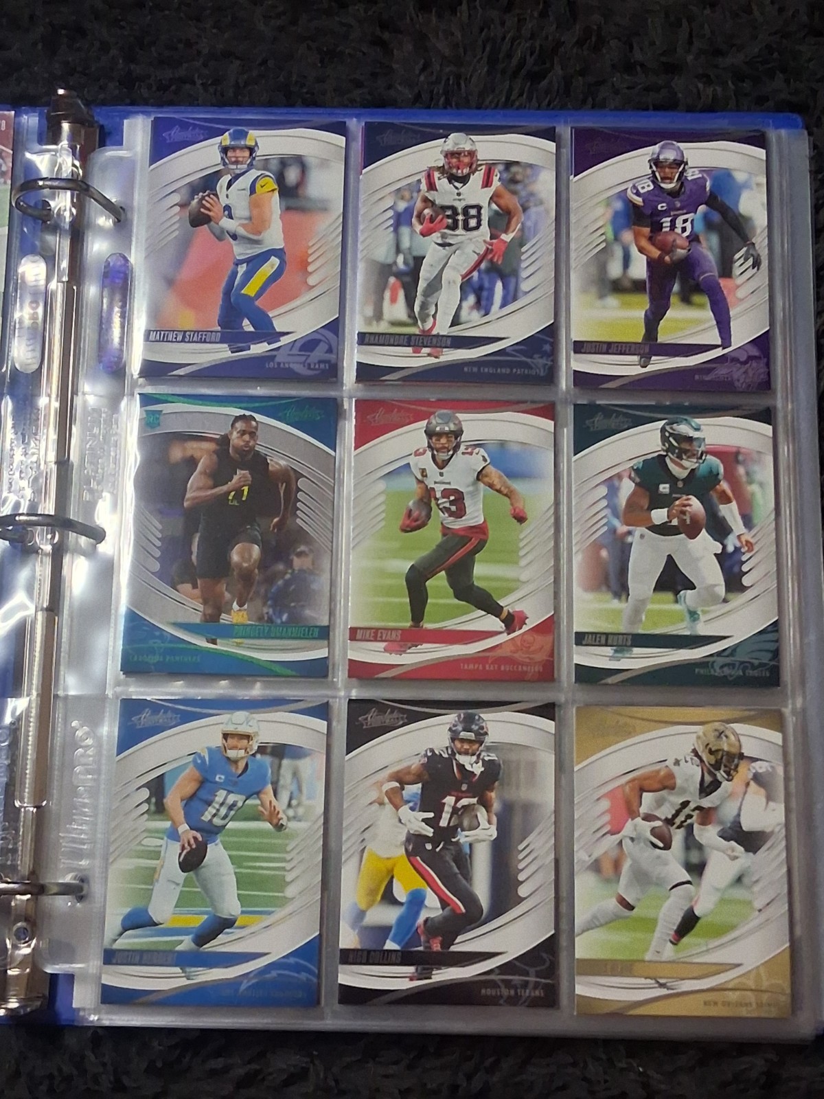 72 Cards Nfl Trading Card Lot