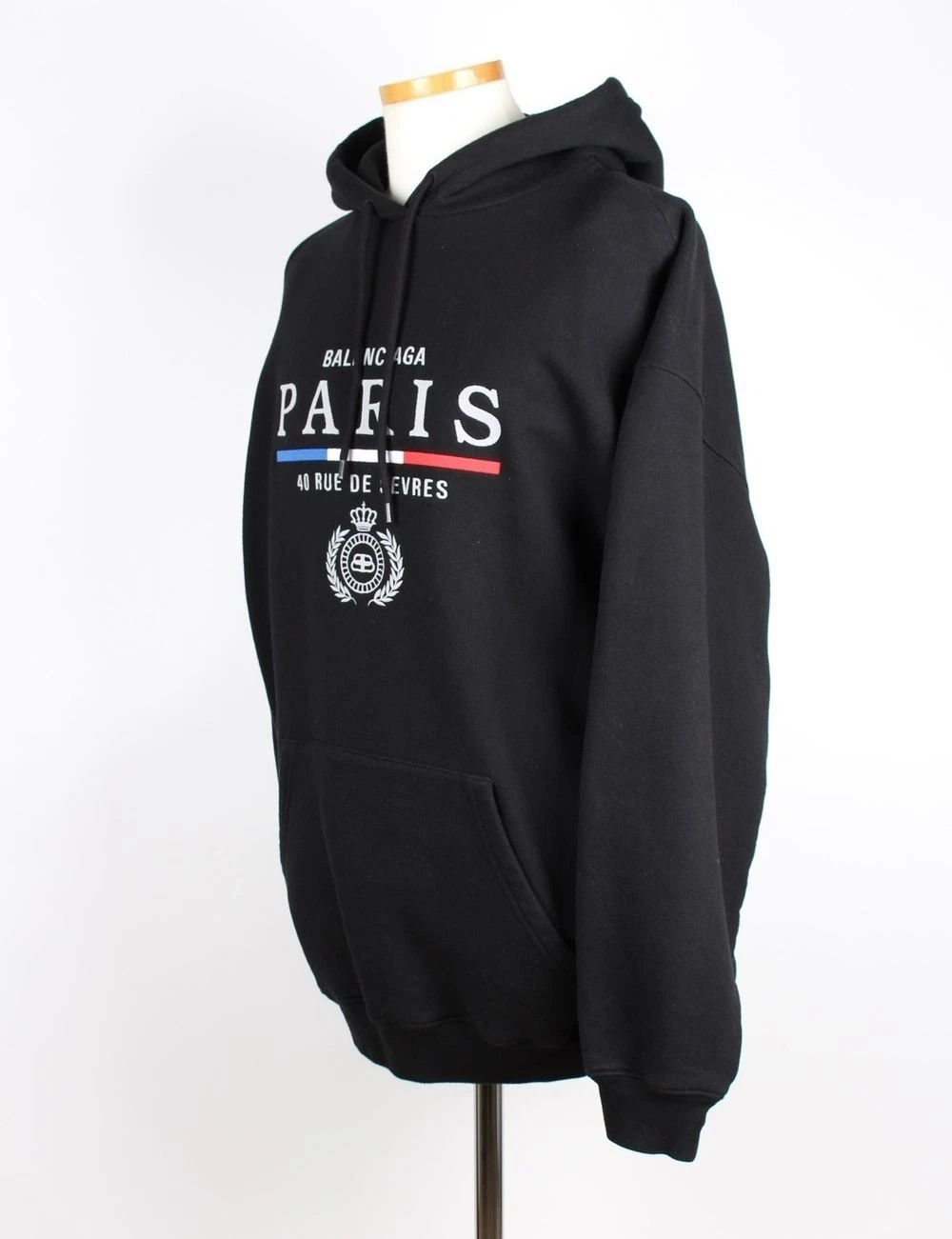 Felpa con cappuccio Balenciaga Paris logo S 71797975