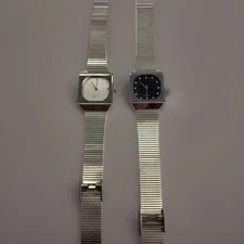 Dia-Star Style Date Quartz Unisex VINTAGE WRISTWATCH, New Battery. Jumbo