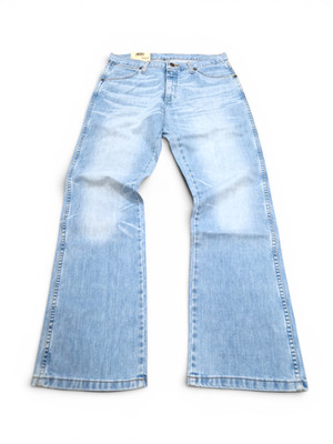 Rare Vintage Wrangler 110040 Low Waist Bootcut - Broken Twill - bleached by hand