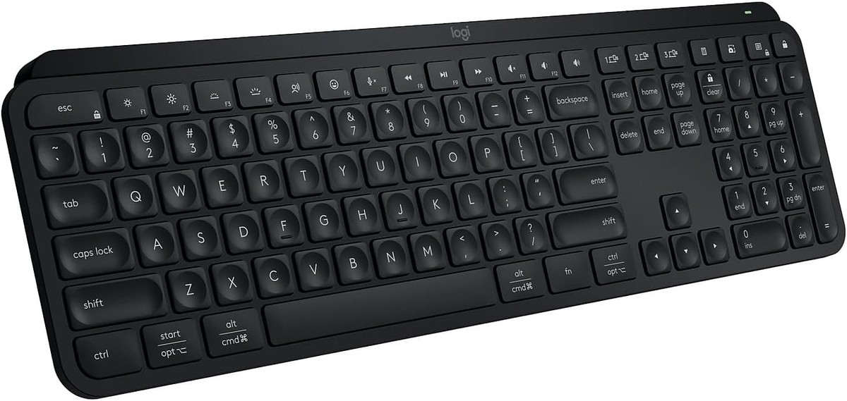 ★限定セール★【未使用】logicool MX KEYS S Bluetooth Logitech MX Keys S Wireless Bluetooth Keyboard US English Black