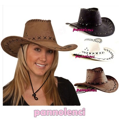 30 Mini Cappelli Da Cowboy In Plastica – Multicolore – 5,5 Cm – Per Decorazioni Fai Da Te - 2