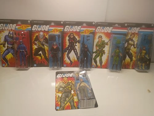 Hasbro G.I.Joe Cobra Classified Series Lot of 6 Figures NEW Duke, Destro