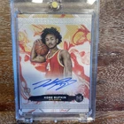 KOBE BUFKIN 2023-24 TOPPS MOTIF ACRYLIC DRIP ROOKIE ATLANTA RC AUTO /98 Mint SP
