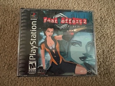 Fear Effect 2 Retro Helix PlayStation 1 PS1 CIB W/ Reg Card PS Employee Owned