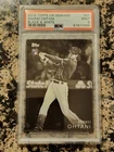 2018 Topps On Demand Black & White #21 Shohei Ohtani Rookie Card PSA 9 PR/1666