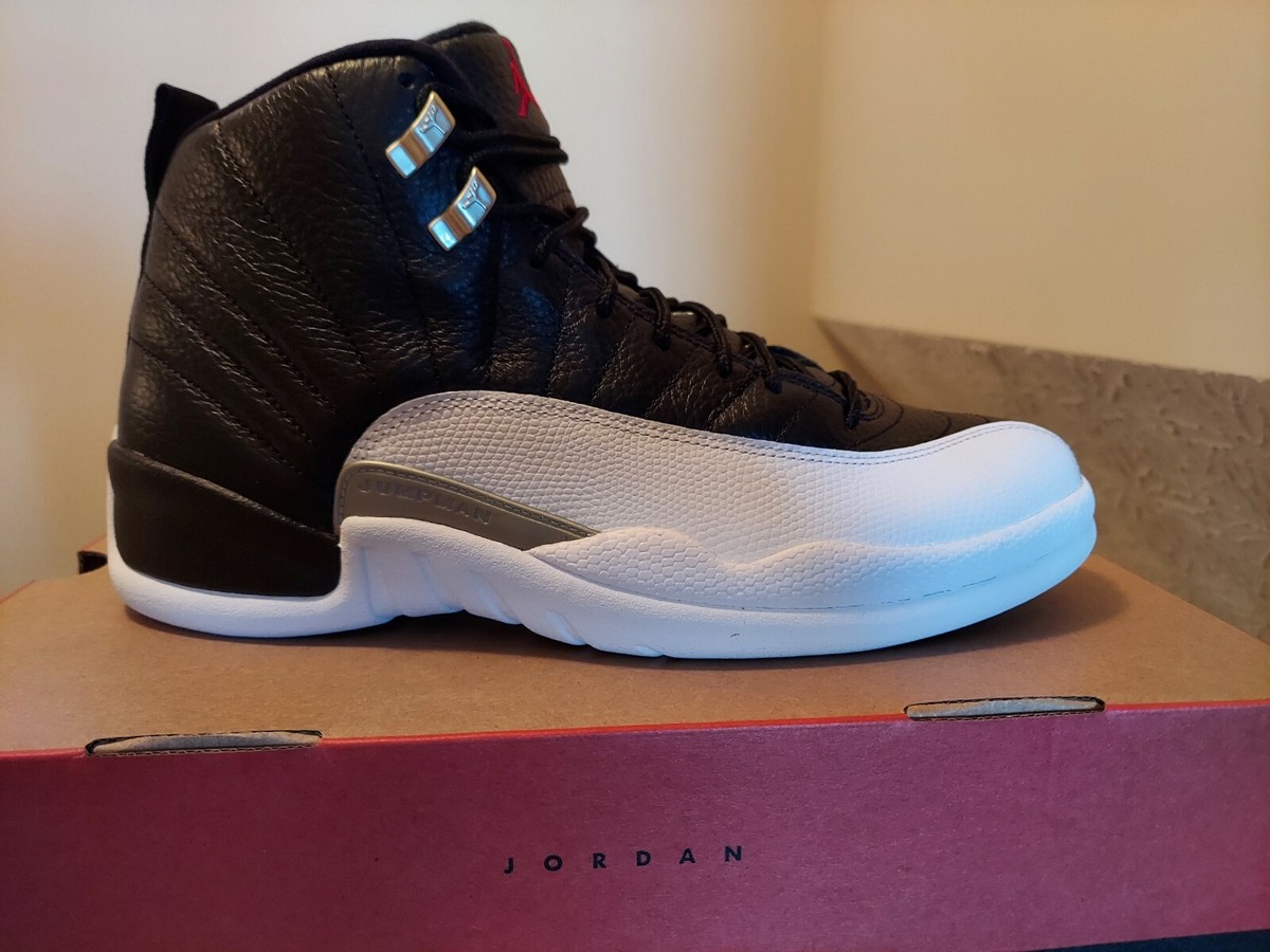 Nike Air Jordan 12 Retro \'Playoff\' 2022 CT8013-006 Men\'s Size 12 (Tried On) Jordan 12 Retro Playoffs (2022) Men main image 2