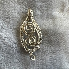 Handmade Wire Wrapped Pendant - NEW