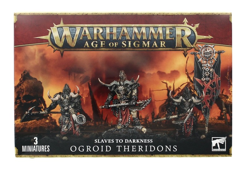 Warhammer Slaves to Darkness Ogroid Theridons Age of Sigmar 3-Citadel Miniatures