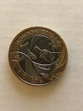 Olympic Games London to Rio Handover Two Pound Coin 2012 - £2 Coin