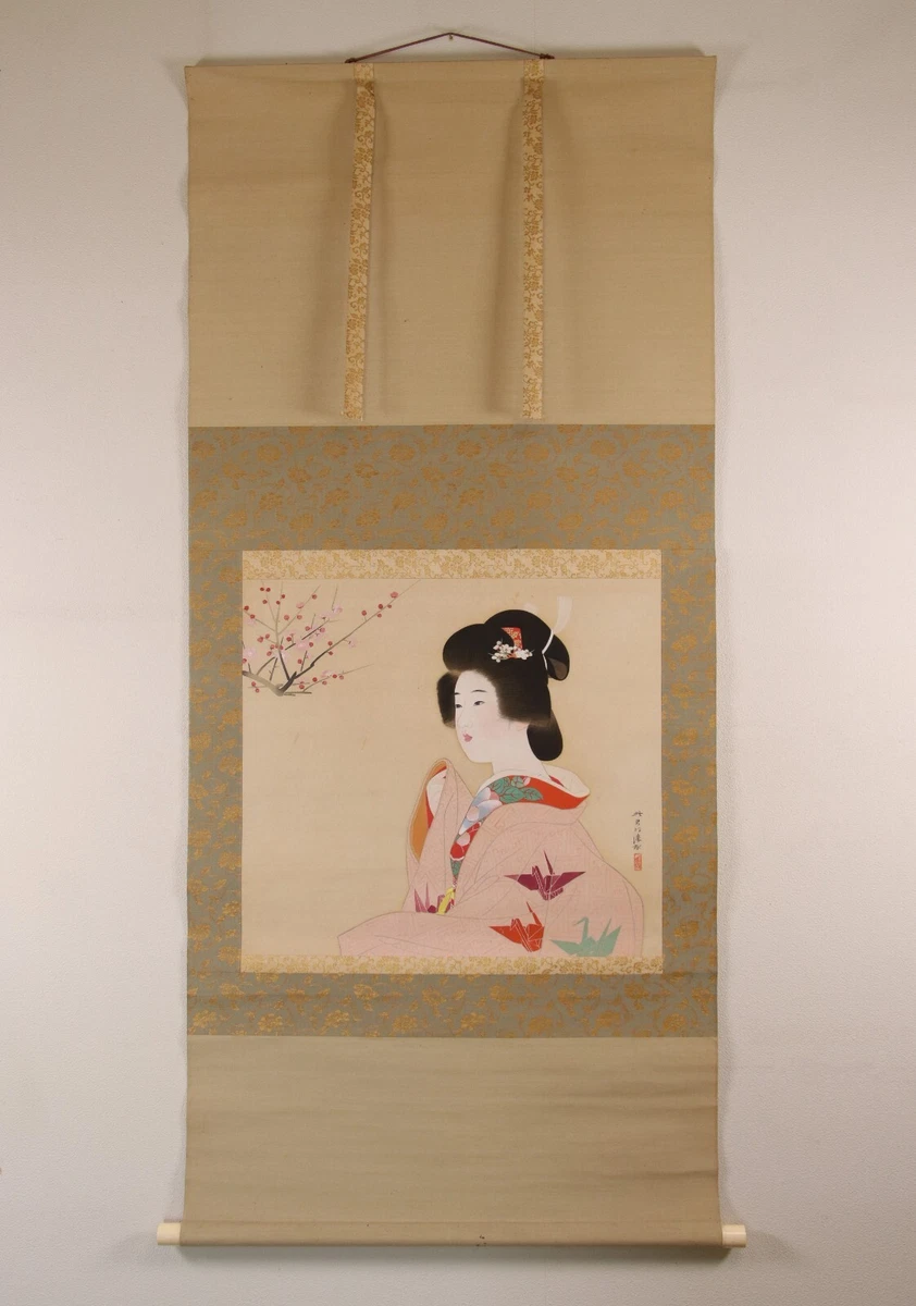 古董日本画作、画卷| eBay
