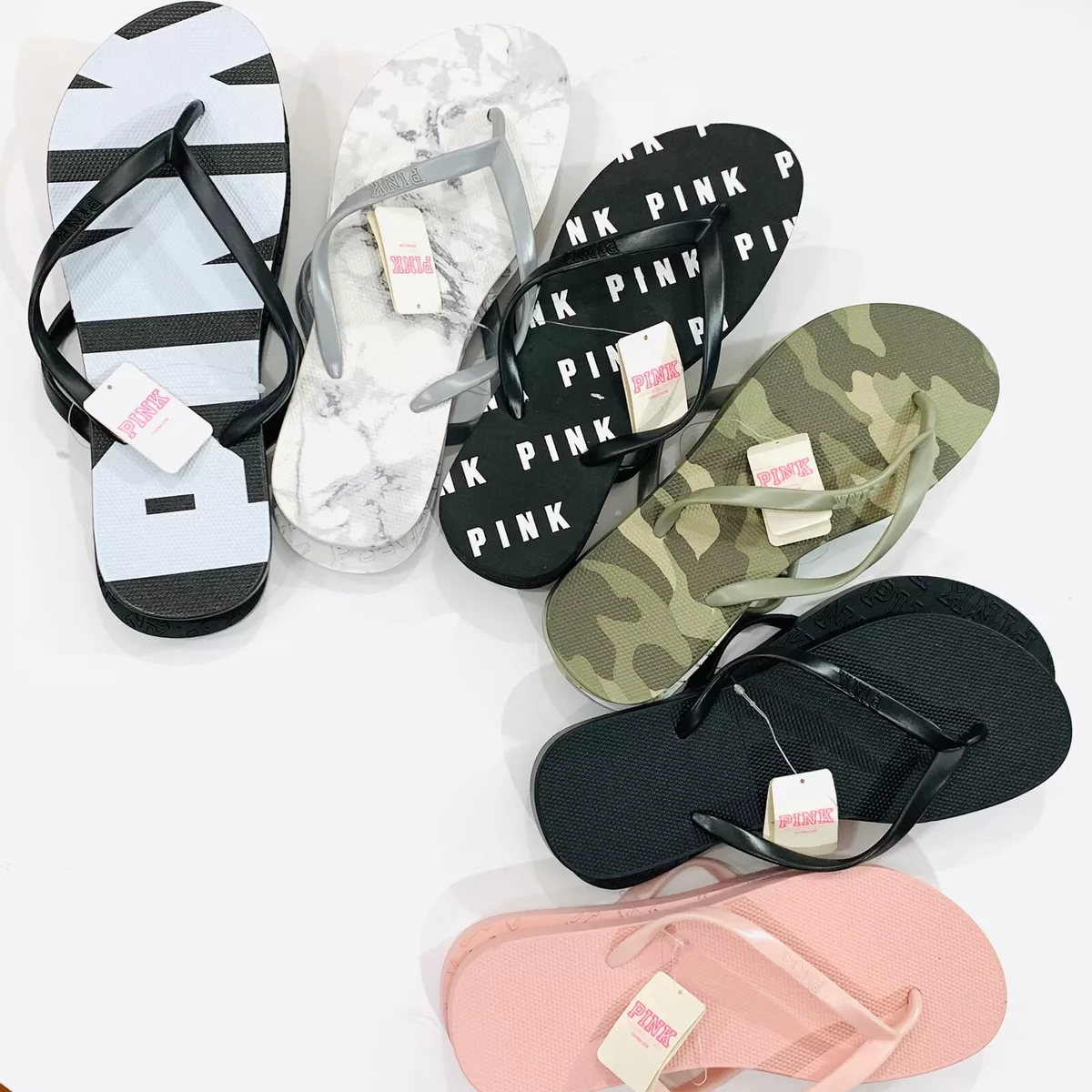 Pink sandals from shop victoria's secret