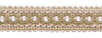 "DÉCopro 1\" Imperial Kollektion Gimp Borte Besatz, White Sands [10 Yards]"