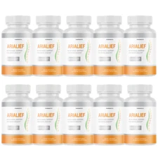 AriaLief Brain Pills - Nerve Health & Cognitive Support Supplement - 10 Bottles
