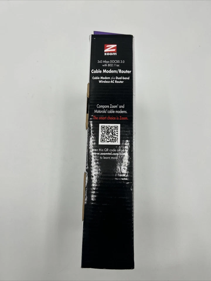 Zoom Cable Modem plus AC1900 Dual-band Wireless-ac Router Model 5363 - Image 2 of 4