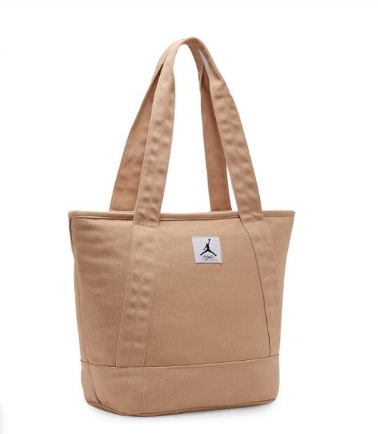 Nike Jordan Flight Dessert Brown Carryall Tote Bag 38L Water