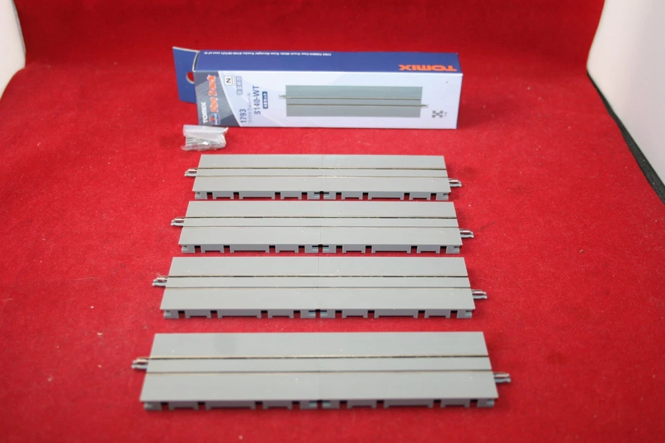 Tomix 1793 (971793) Straßenbahn Schienen-Set 4 Stück 140 mm/NEU/OVP