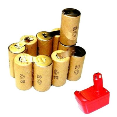 Tauschpack für Original KRESS Akku  AB AP  12 V  mit 2 Ah NiCd 