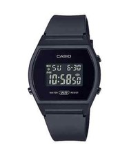 Casio LW-204-1B Orologio Donna Vintage Luce Sveglia Lampeggio Display Crono Luce