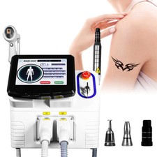 Picosecond laser tattoo pigment removal 2 in 1 diode laser machine hair removal