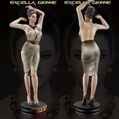 セルキュア 1/8 1/6 Excella Gionne 3D Printing GK Figure Model Kit Unpainted