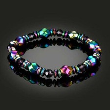 Mens Magnetic Health Bracelet Colour Bangle Arthritis Cooper Pain Relief Ladies