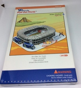 estadio azteca 3d puzzle