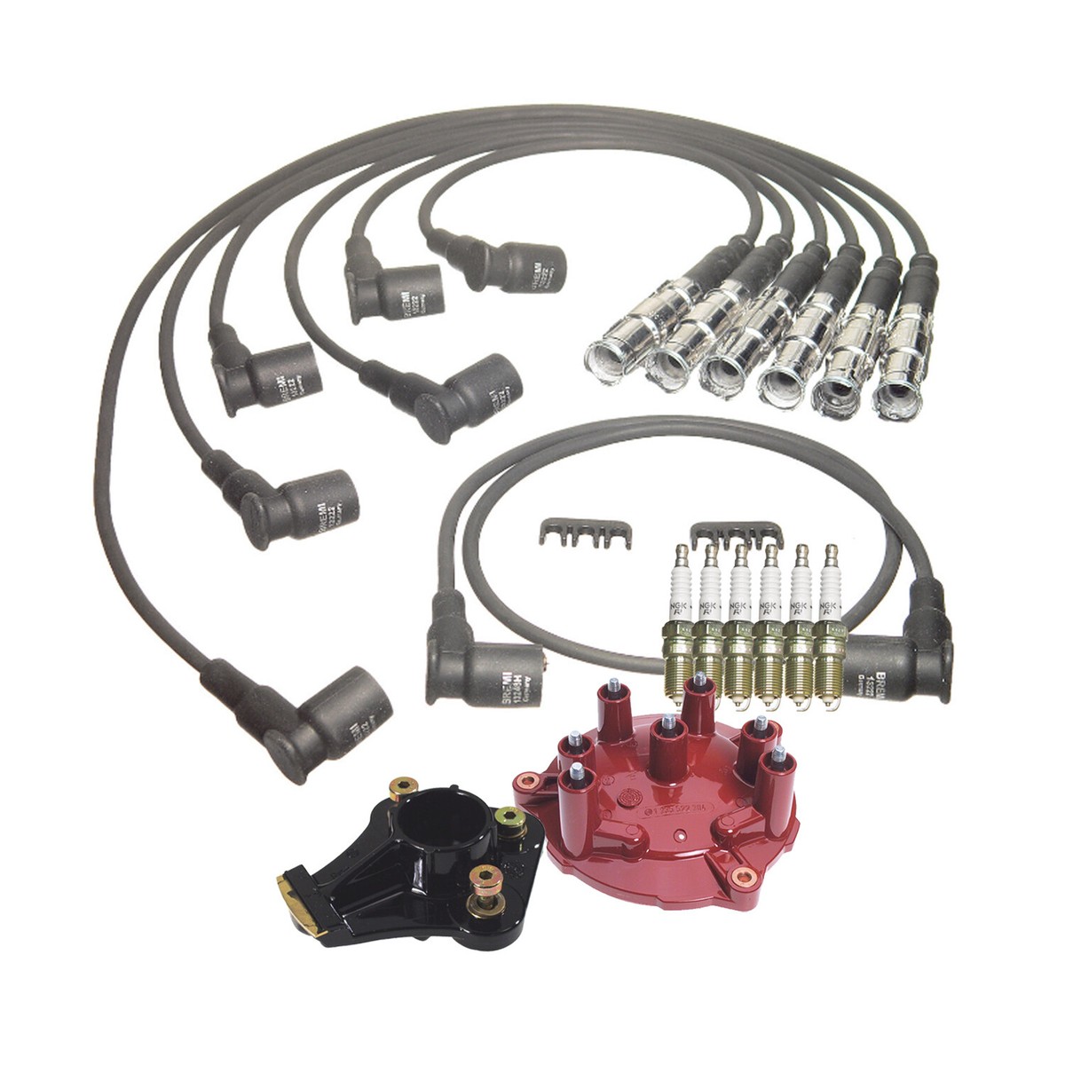 Mercedes W201 W124 190E 300SE OEM Ignition Rotor Cap Spark Plug Mercedes W201 W124 190E 300SE OEM Ignition Rotor Cap Spark Plug