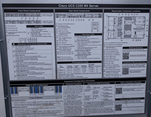 Incomplete Cisco UCS C220 M4 1U Rack Server Xeon E5-2609 v3 1.90GHz 96GB RAM - Picture 17 of 17