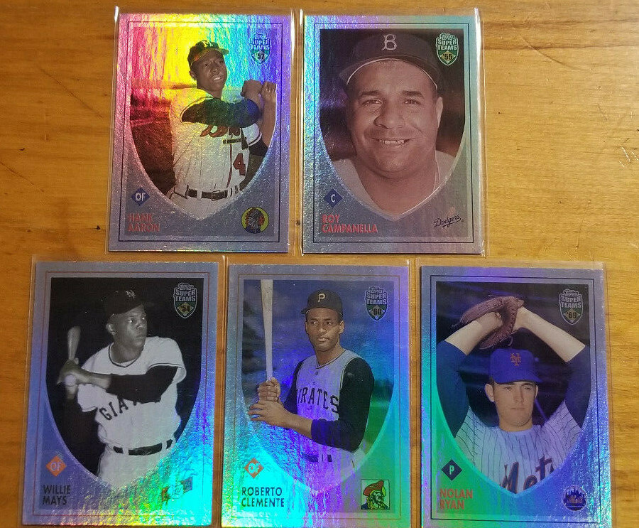 2002 Topps Super Teams Retrofractors you pick choice set break