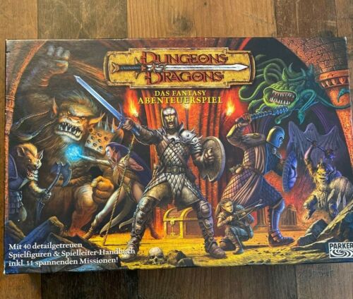 Dungeons and Dragons Das Fantasy Abenteuerspiel gebraucht Vollständig OVP Parker - Bild 1 von 43