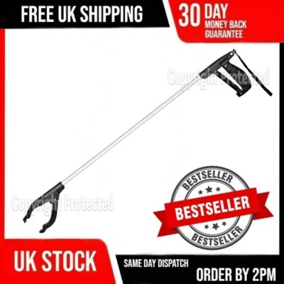 LONG REACH MOBILITY AID GRABBER REACHER HELPING HAND HELD PICK UP LIFTING TOOL